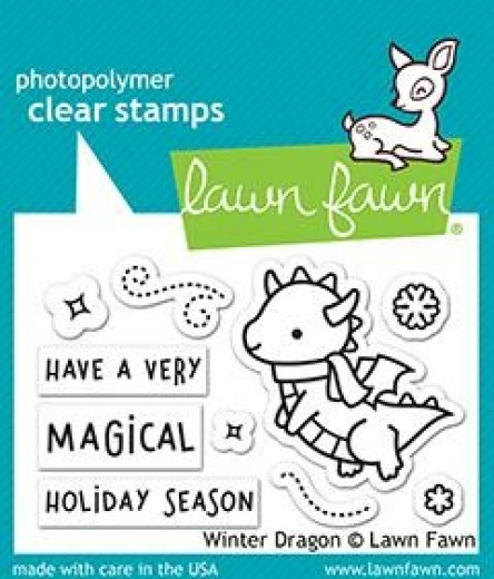 Clear Stamps - Winter Dragon