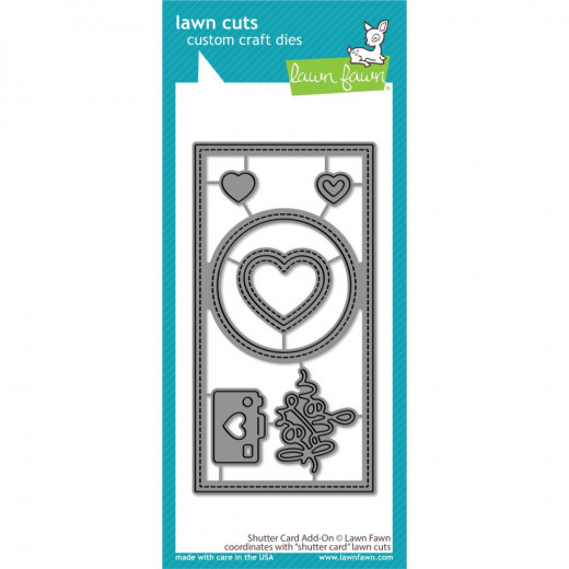 Lawn Fawn Add-On Dies - Shutter Card