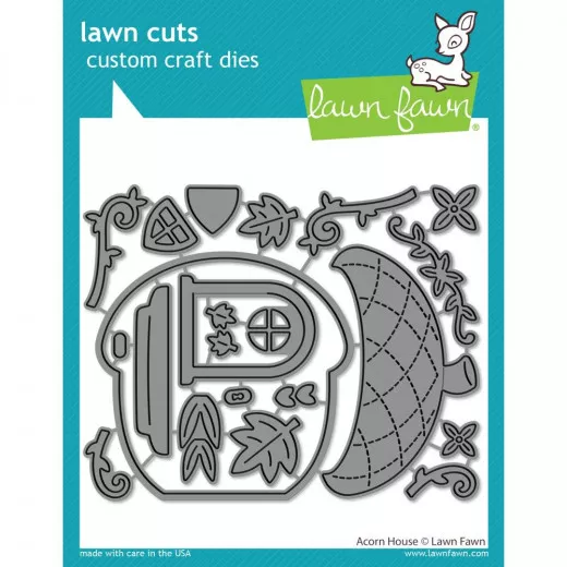 Lawn Cuts Custom Craft Dies - Acorn House