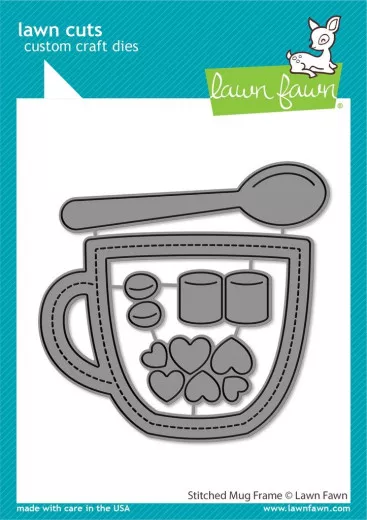 Lawn Fawn Dies - Stitched Mug Frame