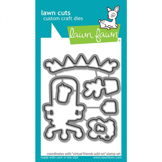 Lawn Fawn Add-On Dies - Virtual Friends