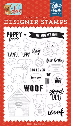 Clear Stamps - Puppy Love