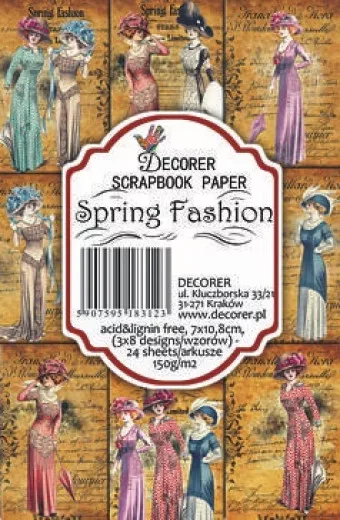 Spring Fashion Mini Paper Pack