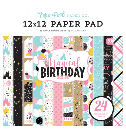 Magical Birthday Girl 12X12 Paper Pad