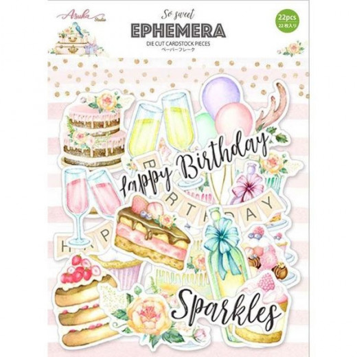 Memory Place Ephemera Die-Cut - So Sweet Birthday