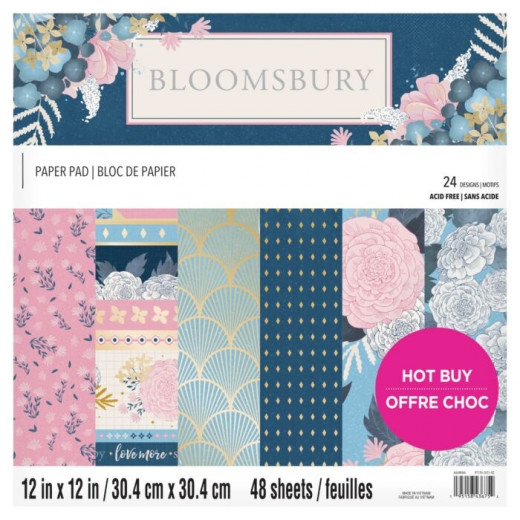 Bloomsbury 12x12 Paper Pad