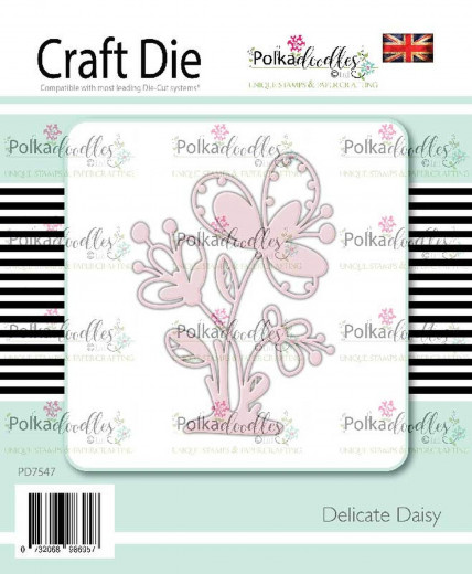 Polkadoodles Die - Delicate Daisy