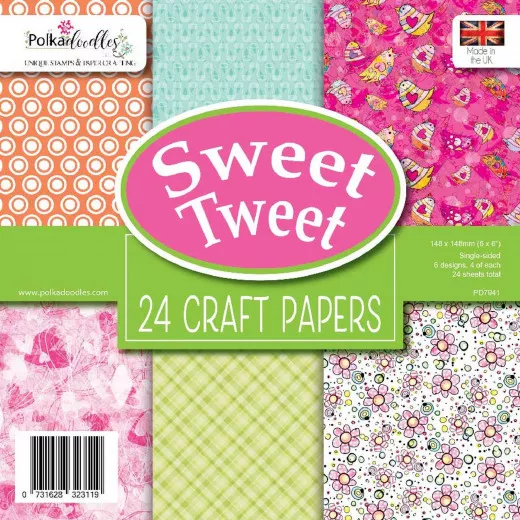 Sweet Tweet 6x6 Paper Pack