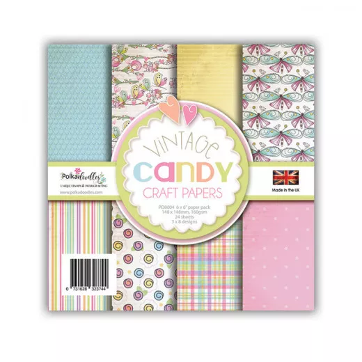 Vintage Candy 6x6 Paper Pack