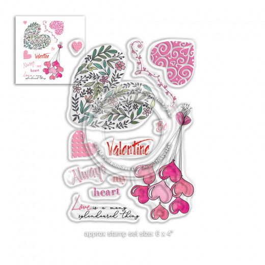 Polkadoodles Clear Stamps - Splendoured Love