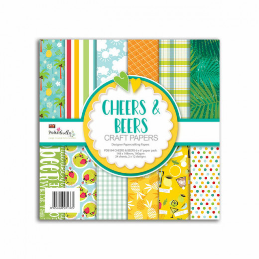 Cheers and Beers 6x6 Paper Pack