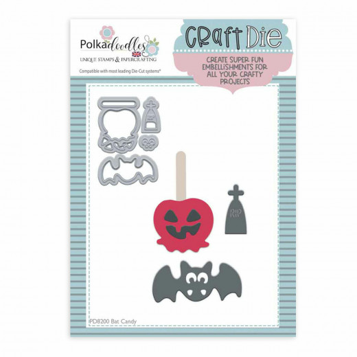 Polkadoodles Craft Dies - Bat Candy