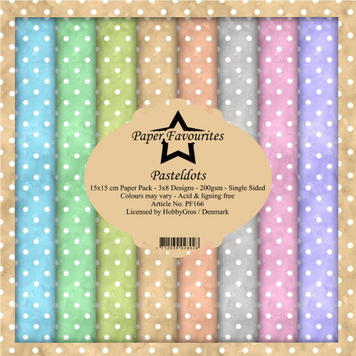 Paper Favourites Pastel Dots 6x6 Paper Pack