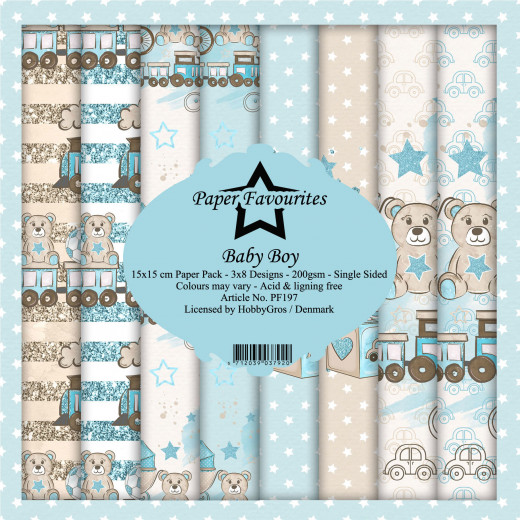 Paper Favourites Baby Boy 6x6 Paper Pack