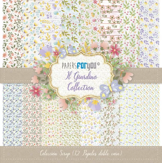 Il Giardino 12x12 Paper Pack