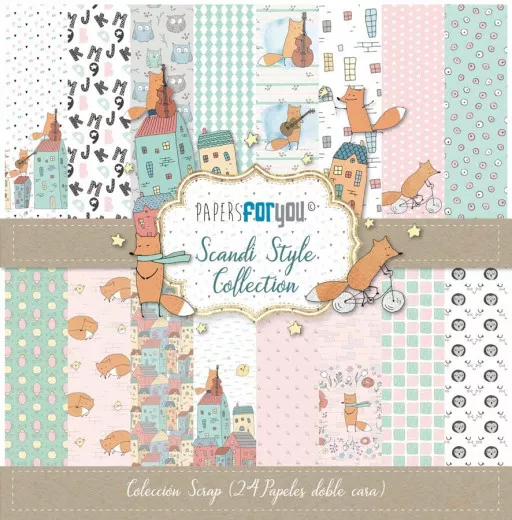 Scandi Style Mini Scrap Paper Pack