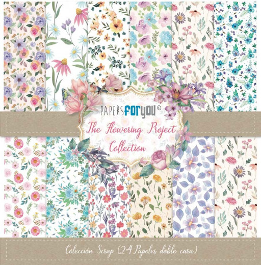 The Flowering Project Mini Scrap Paper Pack