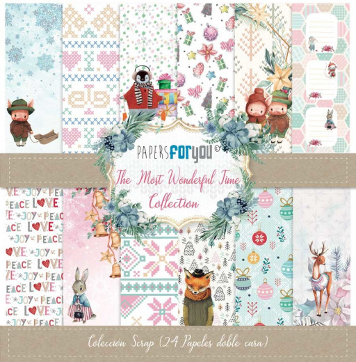 The Most Wonderful Time Mini Scrap Paper Pack