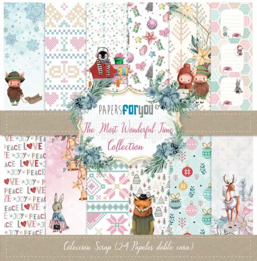 The Most Wonderful Time Mini Scrap Paper Pack