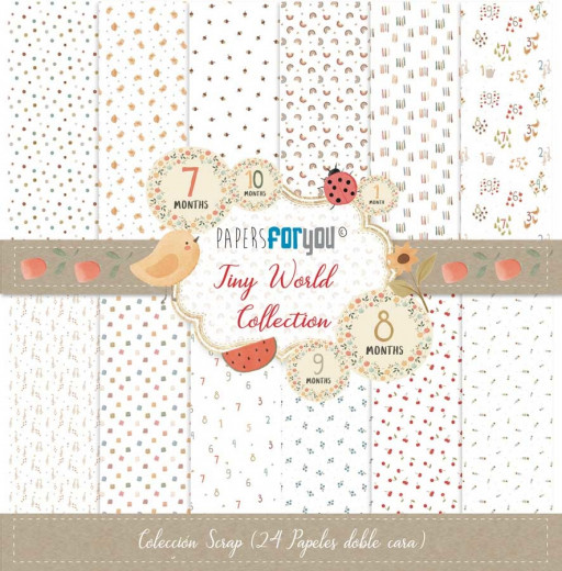 Tiny World Mini Scrap Paper Pack