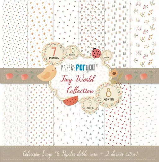 Tiny World 12x12 Paper Pack