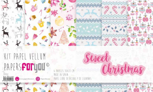 Sweet Christmas 12x12 Vellum Kit