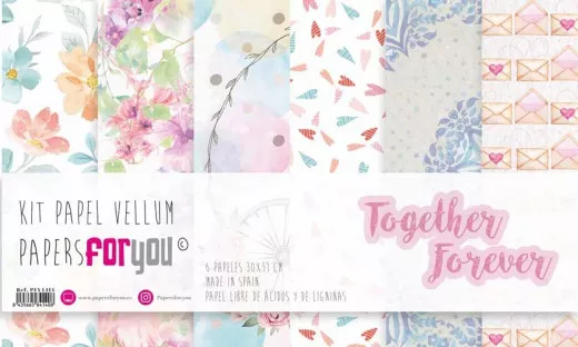 Together Forever 12x12 Vellum Kit