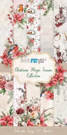 Christmas Magic Season 6x12 Slim Scrap Paper Pack