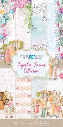 Together Forever 6x12 Slim Scrap Paper Pack