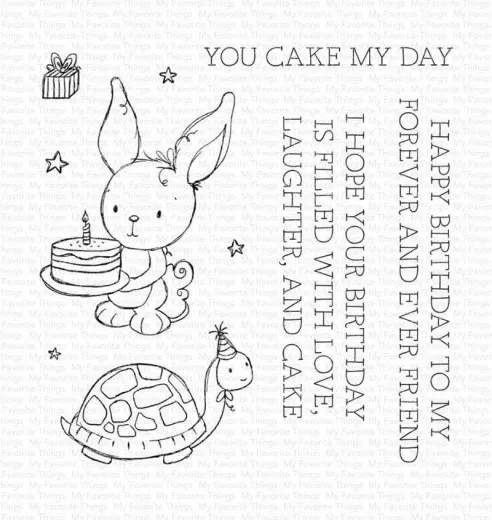 Clear Stamps - You Cake My Day