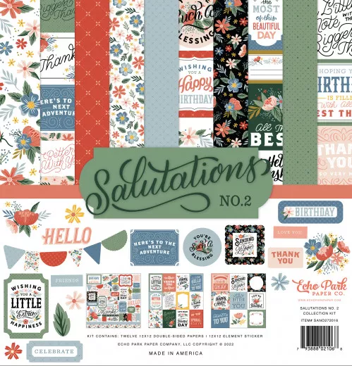 Salutations No.2 12x12 Collection Kit