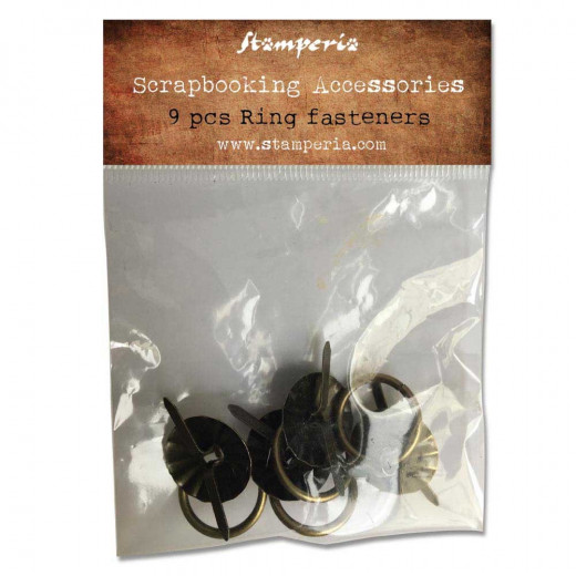 Stamperia Ring Fasteners