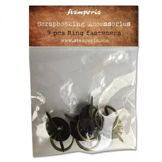 Stamperia Ring Fasteners