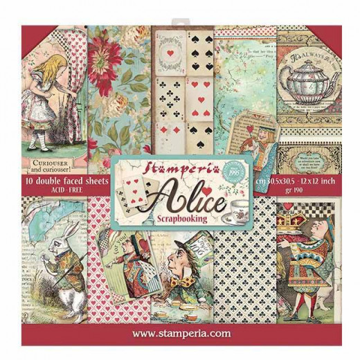 Alice 12x12 Paper Pack