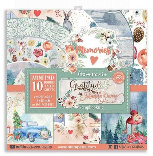 Gratitude 8x8 Paper Pack