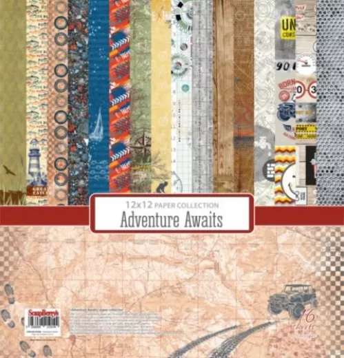 Adventure Awaits 12x12 Paper Collection