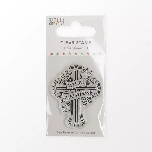 Simply Creative Clear Stamps - Cross