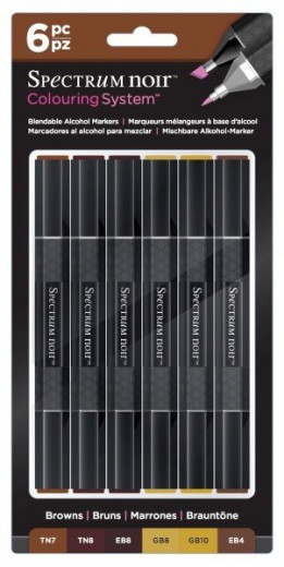 Spectrum Noir Marker - Brauntöne