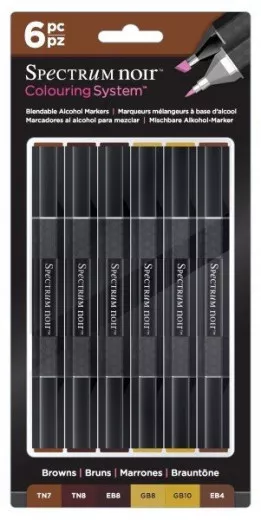 Spectrum Noir Marker - Brauntöne