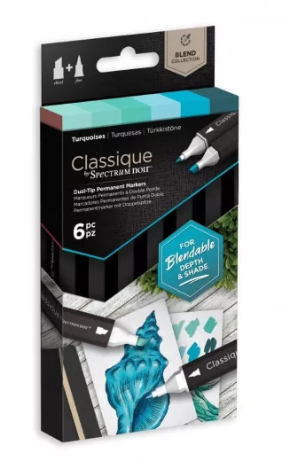 Spectrum Noir Classique - Turquoises