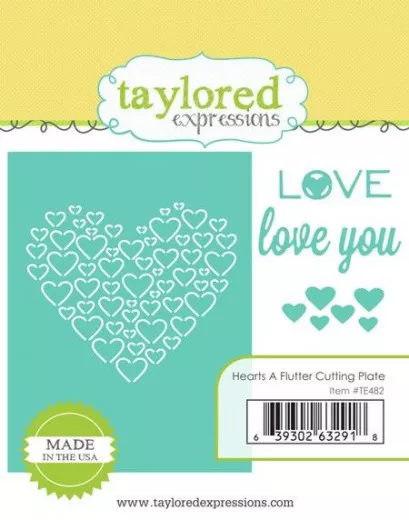 Cutting Plate - Hearts A Flutter