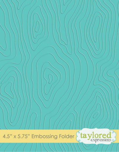 Embossing Folder - Woodgrain