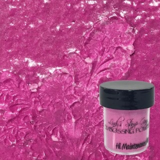 Lindys Stamp Embossing Powder - Hi Maintenance Magenta