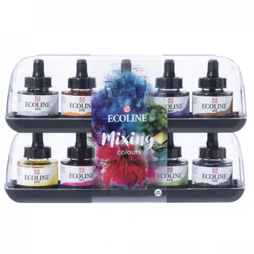 Ecoline Liquid Watercolour Set - Mixing