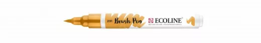 Ecoline Brush Pen - Gold Ocker