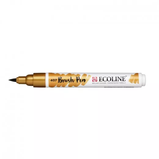 Ecoline Brush Pen - Dunkler Ocker