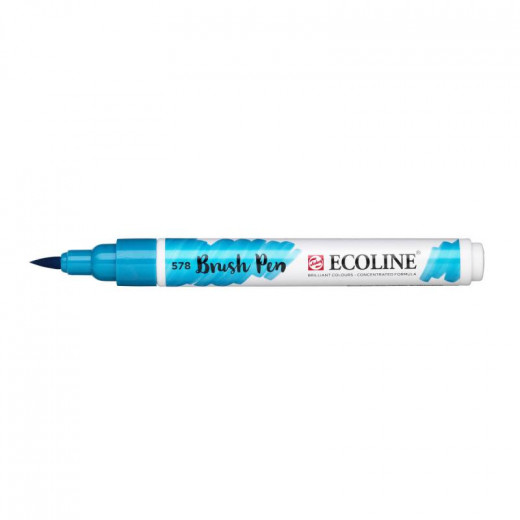 Ecoline Brush Pen - Himmelblau Cyan