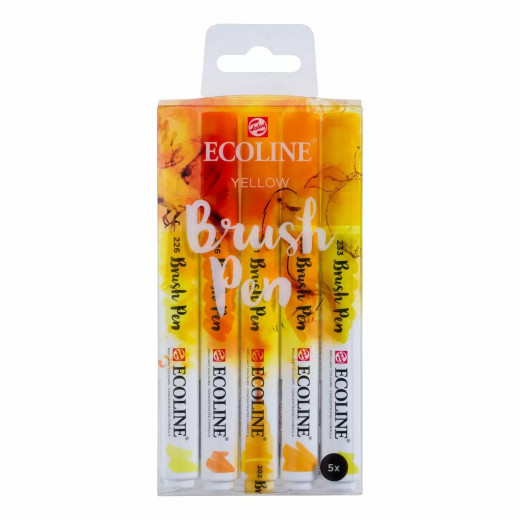 Ecoline Brushpen Set - Yellow