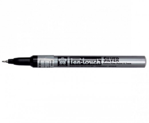 Pen-Touch Silber extra fein