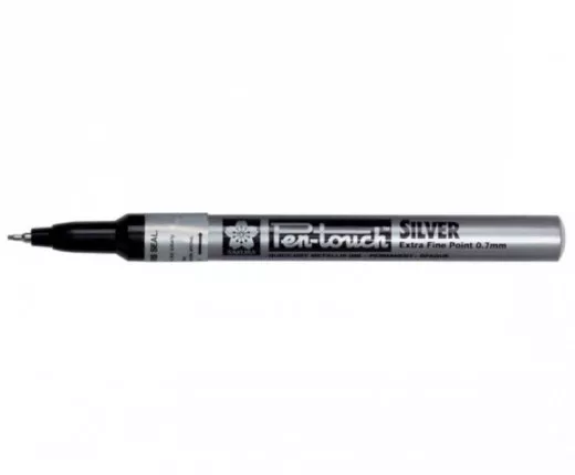 Pen-Touch Silber extra fein